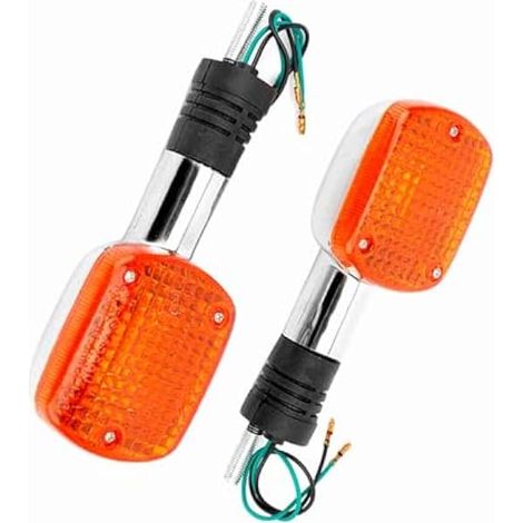 Akozon Feux de Clignotant Moto, 8mm LED Paire, compatibilité (1/5)