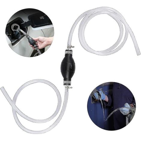 Pompe de transfert manuelle, pompe à carburant de 2 m, pompe à siphon (1/5)