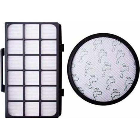 Filtre HEPA - Prefiltre Moteur - Pour Aspirateur Cyclonique Rowenta Serie RO69XX - ZR006001 - Lot De 2 (1/5)