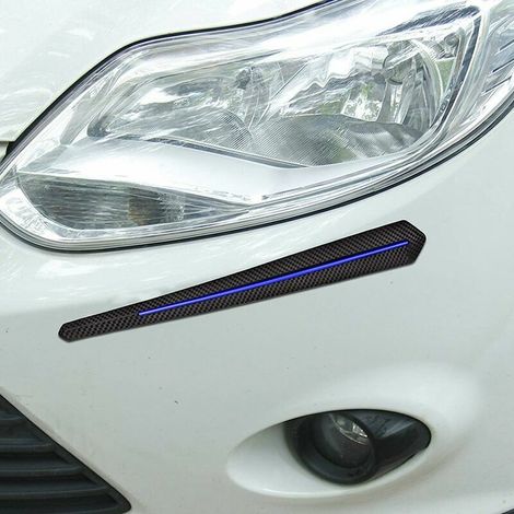 Coperture di protezione per paraurti anteriore e posteriore, 2 pezzi, blu antiurto (1/3)
