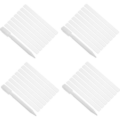Étiquettes acryliques pour plantes, étiquettes de jardin avec feutre pour tableau blanc, 65 pièces (1/5)