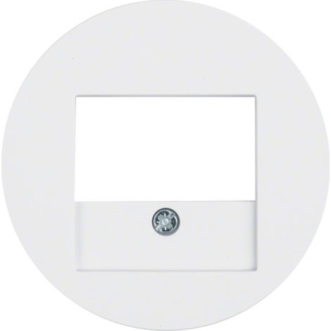 Plaque de finition Berker 10382089 thermoplastique glossy