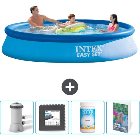 Intex Piscine Easy Set Ronde - 366x76 cm - 5-pièces SCB125 (1/5)
