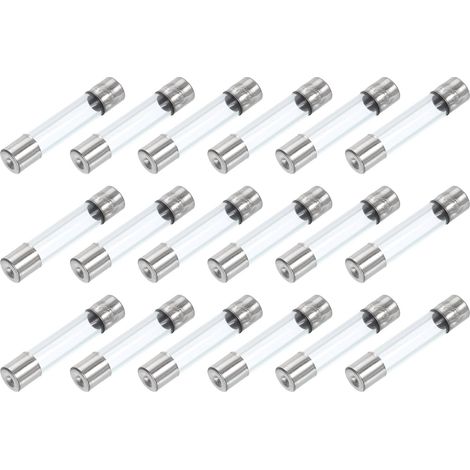 18Pcs Fusibles en Verre, Axiaux avec Fil de plombs 6x30mm 0.75A 250V pour Remplacer ou Réparer de Nombreux Appareils Électroniques Domestiques (F0.75A) (1/4)