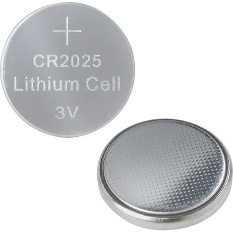 CR2025 LogiLink Ultra Power 3V Lithium-Batterien, 10 Stück, Knopfzellen, langlebig