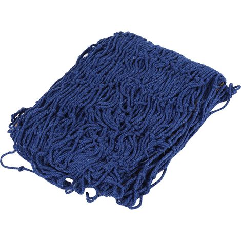 Filet De Pêche Décoratif - Tissage Artisanal Bleu - Pour Mur Plage Méditerranéenne - 1 Pièce (1/2)