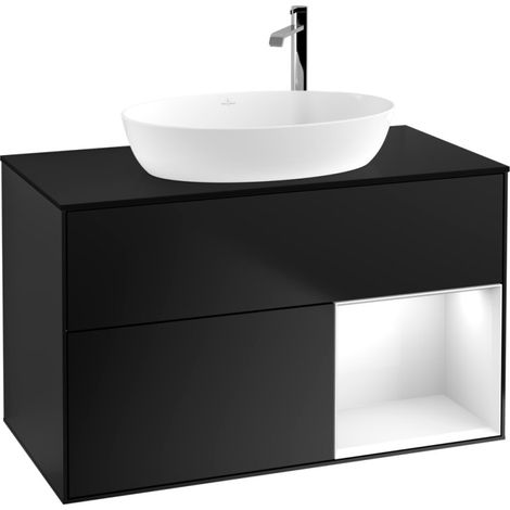 Villeroy & Boch F902GFPD Meuble sous-lavabo Finion F90 (1/2)