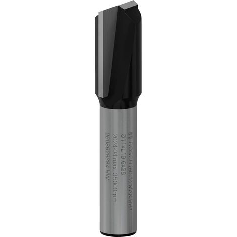 Bosch Professional Fresa Standard ranurar 2 filos:8x11x20mm