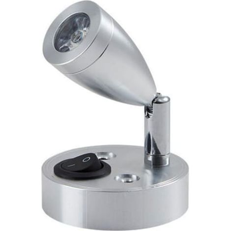 Spot Liseuse 12V LED Interrupteur Réglable Pour RV et Bateau (1/5)