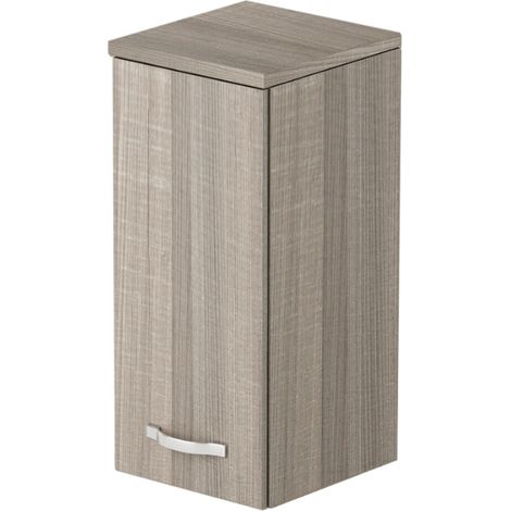 1-türiger Wäscheschrank mit Regal in Olmo-Farbe, H77 x 36 x 38 cm