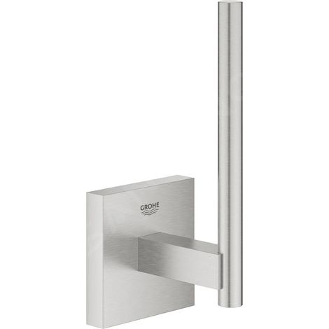 Grohe QuickFix Start Cube - Porte-papier hygiénique de rechange, supersteel 40979DC0