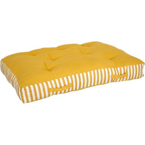 Coussin Palette Extérieur "Poolside" 80x120cm Jaune