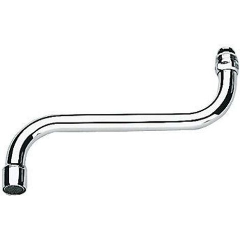 Grohe - S-Auslauf für Küchen-Wandbatterien, verchromt 13051000ROZ1 (1/5)