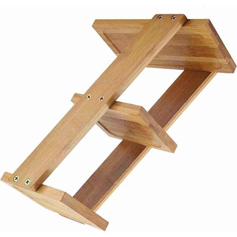 Plant Shelf, 3-Tier Desktop Plant Stand for Potted Plants, Flower Storage Rack with Sturdy Material and the D (1/5)