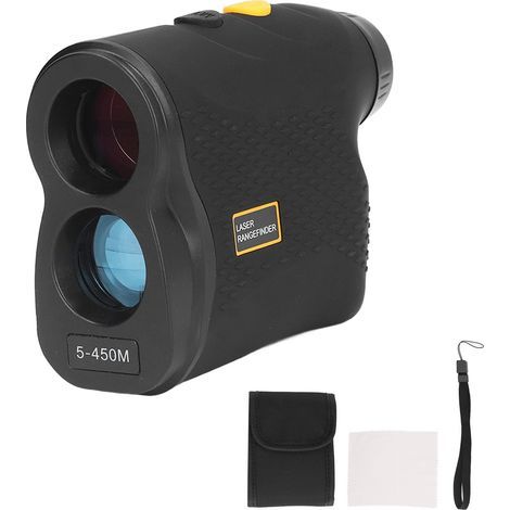 Télémètre golfeur Distance maximale de 450 mètres, portable, étanche à la poussière, télémètre ergonomique de haute précision (1/5)