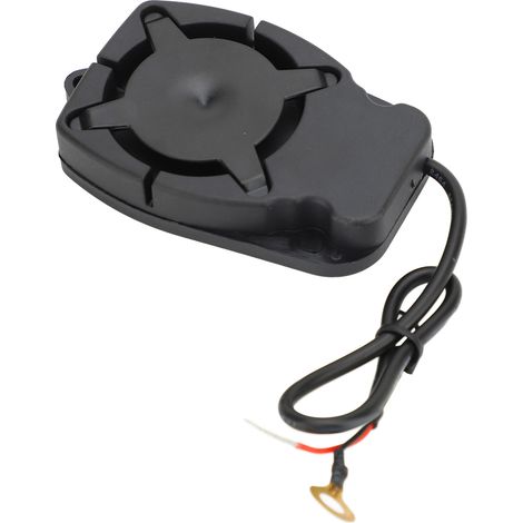 Avertisseur sonore électronique 12 V, sirène puissante (120 dB maximum) pour la sécurité en usine, moto et voiture (1/5)