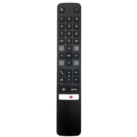 Télécommande noire légère pour téléviseur LED intelligent TCL RC901V FMR1 (1/5)