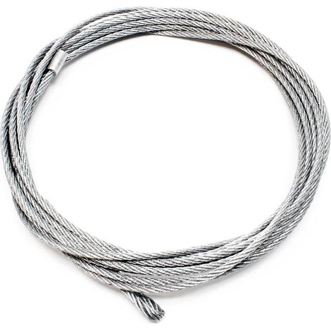 Wiltec Ersatzteil für Plattenheber schwarz - Stahlseil - Ersatz Seil für Paneelheber Höhe 140-350 cm, max. Breite 2,90 m, Trockenbau Montagehilfe 1-Mann-Bedienung
