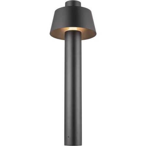 Borne PHOTONI 75 extérieur conique noir E27 13W IP65 bord de mer - SLV - 1007584 (1/4)