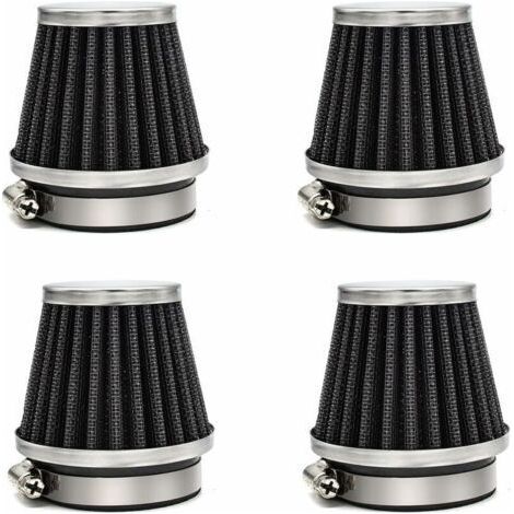 Filtres à air universel 54mm - Kit 4 pièces pour motos Yamaha, Suzuki, Kawasaki, Honda (1/5)