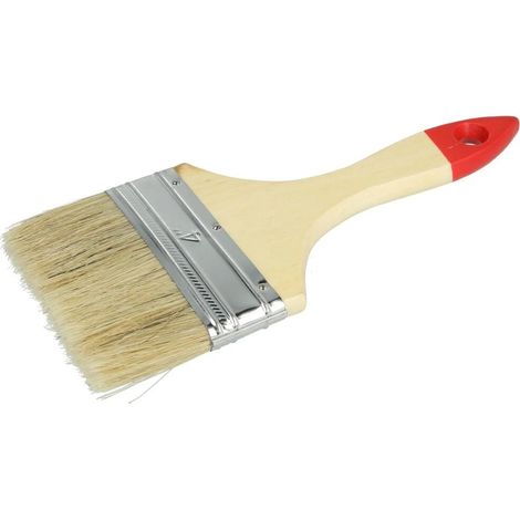 Pinceau plat 100 mm en pur soie naturelle 60 % Tops