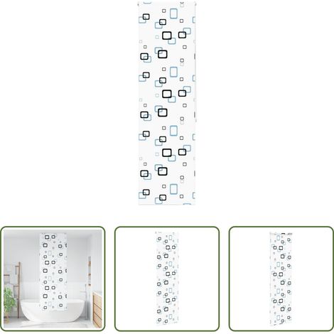 vidaXL Store de salle de bain - Store enrouleur de douche 70x240 cm largeur du tissu 66 cm (1/5)