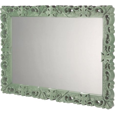 Mirror of Love  Verde malva - Extra Large  specchio di design originale Slide colorato moderno barocco camera ingresso sala da pranzo salotto (1/4)