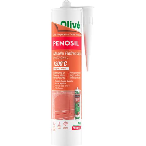 Massa refrattaria nera - 300 ml