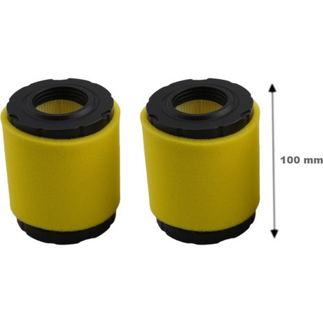 Trade-Shop 4in1 Filter-Set (2x Luftfilter + 2x Vorfilter) kompatibel mit Briggs & Stratton 591383 5429K 005429 242 / Ersatz für Rasenmäher-Motor