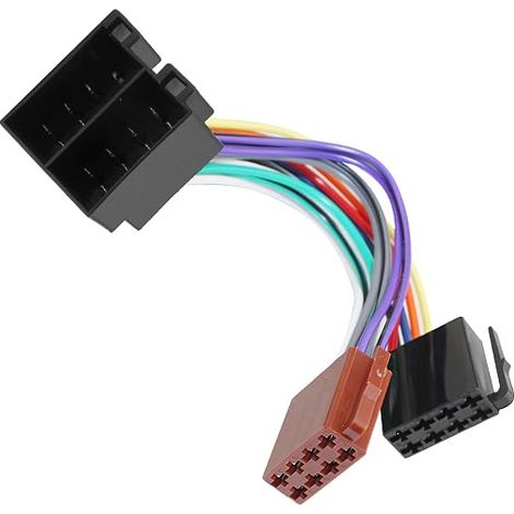 Adaptateur Faisceau Autoradio 20 Broches vers ISO Câble Connecteur DIN (1/5)