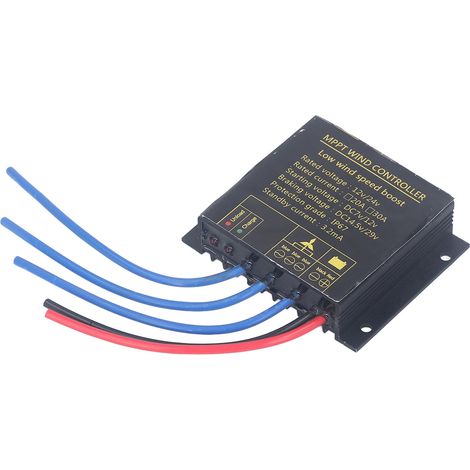 12V 24V MPPT-Laderegler für Windkraftanlagen, IP67 wasserdichter Regler für 100W-600W Windkraftanlagen, Überlastschutz, für den Außenbereich geeignet. (1/5)