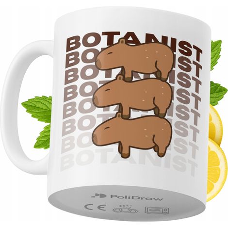 Lustiger Kaffee- oder Teebecher mit witzigem Textdesign für Botaniker – ideal für Geburtstage, Namenstage, Feiertage und besondere Anlässe. Hochwertiger Becher für Zuhause, Büro und Arbeit. Farbe: Wei