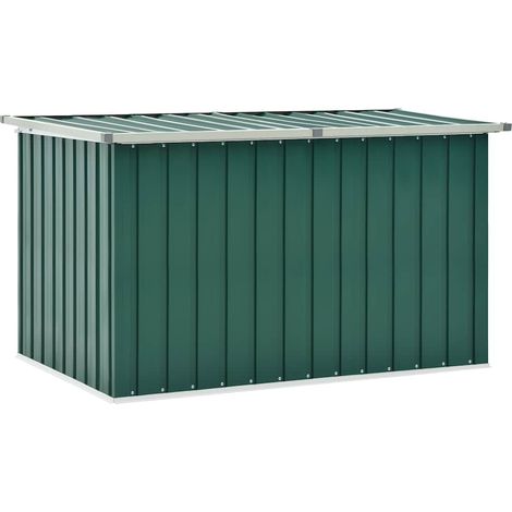 46265 Garden Storage Box Green 149x99x93 cm vidaXL