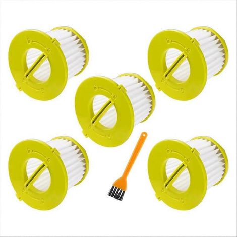 5pcs Filtre Lavable de Rechange pour Aspirateur 18V PERFORMANCE (1/5)
