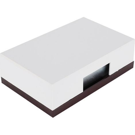 Sonnette Filaire Classique pour la Maison, Cloche Ding Dong Manuelle pour Accès à la Maison et à L'hôtel, Blanche (220V) (1/5)