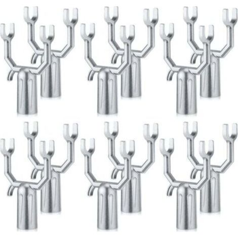 12 Metall-Aststützen für Obstbäume, Schienen, Stützen, Richtset