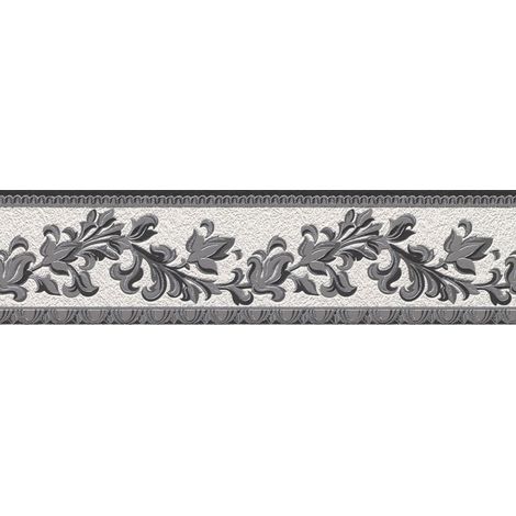 Rasch Vliesborte 577051 ornament grau 5 x 0,17 m Vliestapeten (1/3)