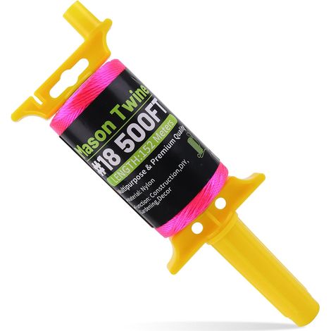 Bobine de fil rechargeable en nylon pour outils de jardinage ou de maçonnerie, 150 m de long (1/5)