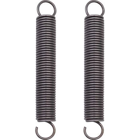 Pieces Steel Tension Spring Extended Compression Spring Double Hook Springs - 2x18x150mm (1/5)