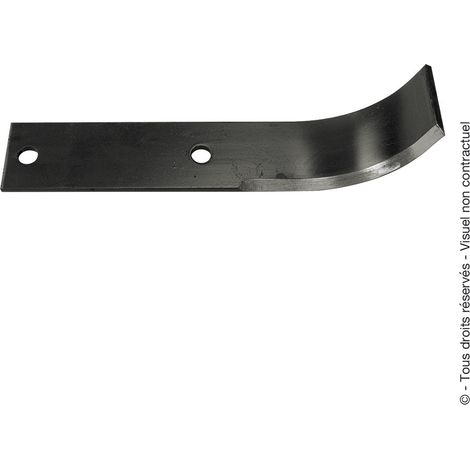 Couteau de fraise bineur adaptable droite 260 mm Staub CBS26D