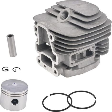 Ensemble cylindre adapté pour tondeuse Kawasaki TJ45, TJ45E, KBL45, avec un diamètre de cylindre de 42,5 mm. (1/4)