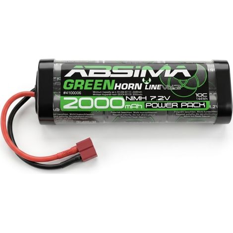 Greenhorn Vol.2 NiMH 7.2V 2000 (T-Plug)