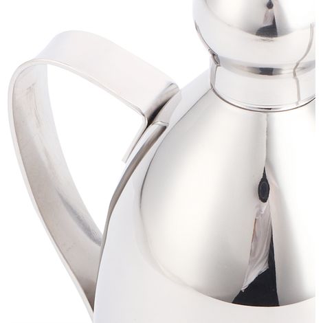 Distributeur d'huile, bouteille d'huile en acier inoxydable, pot à vinaigre étanche, récipient de rangement pour la cuisine, 0,25 L (1/5)