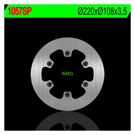 Disco de freno trasero NG Gas Gas 80/515 1994-2011 Enduro 220 mm