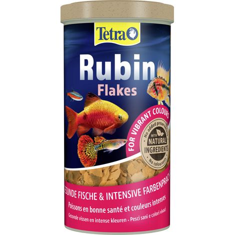 Tetra Fischfutter Rubin Flakes 1 L
