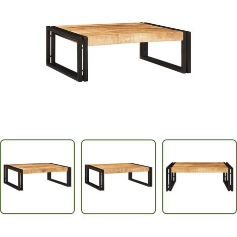 Badregal -  Badregal Braun 65 x 50 x 23 cm Massives rohes Mangoholz