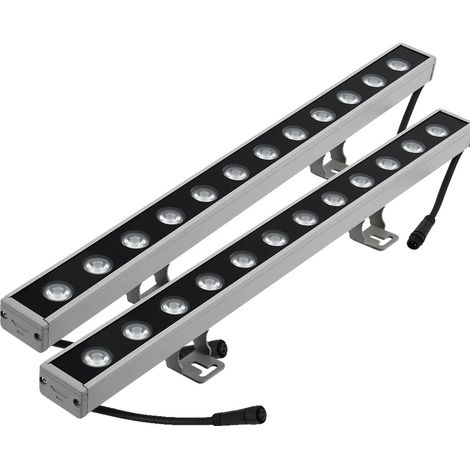 LED-Wandfluter, energieeffizient, wetterfest, 50CM 2PCS (1/2)