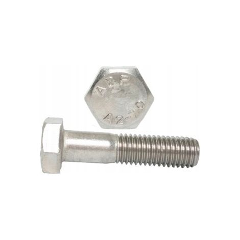 Vis à tête hexagonale M8x80 A2 DIN 931 100 pièces. (1/5)