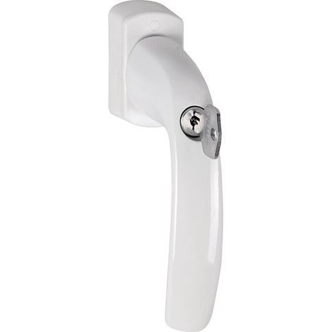 Poignée de fenêtre NY 0810S/US10 100Nm Aluminium 32-42mm F9016 Secustik®/VarioFit® (1/3)