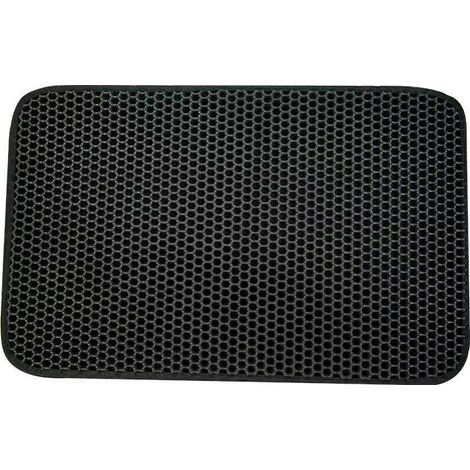 Bac à litière pliable Double couche pour chat, tapis, filtres étanches, tampons antidérapants, garde le lit de la maison propre, piège, bac à sable pour chaton (1/5)